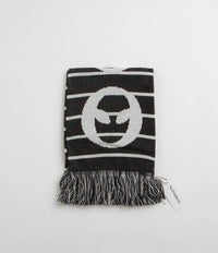 No Problemo Striped Scarf - Black thumbnail