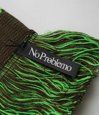 No Problemo Striped Scarf - Olive thumbnail