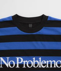 No Problemo Striped T-Shirt - Black Multi thumbnail