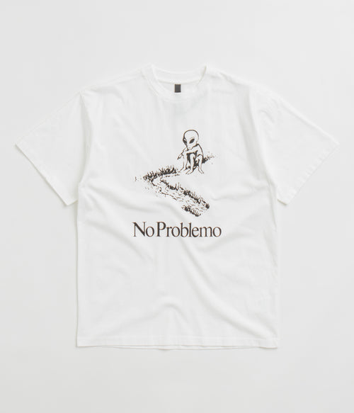 No Problemo Toboggan T-Shirt - White