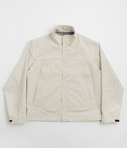 Norse Projects 3L Waterproof Stand Collar Jacket - Kit White