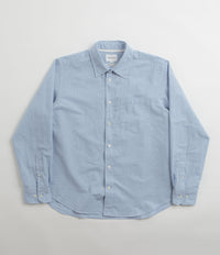 Norse Projects Algot Relaxed Cotton Linen Shirt - Pale Blue thumbnail