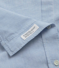 Norse Projects Algot Relaxed Cotton Linen Shirt - Pale Blue thumbnail