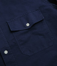 Norse Projects Algot Relaxed Overdyed Oxford Shirt - Workwear Blue thumbnail