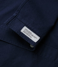 Norse Projects Algot Relaxed Overdyed Oxford Shirt - Workwear Blue thumbnail