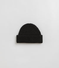 Norse Projects Alpaca Wool Short Beanie - Black thumbnail