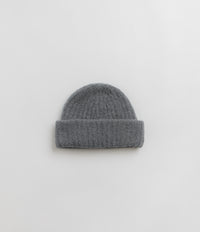 Norse Projects Alpaca Wool Short Beanie - Mouse Grey thumbnail