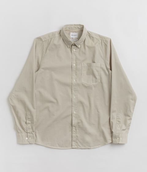 Norse Projects Anton Light Twill Shirt - Oatmeal