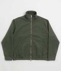 Norse Projects Bjorn Relaxed Organic Loopback Track Jacket - Black Olive thumbnail