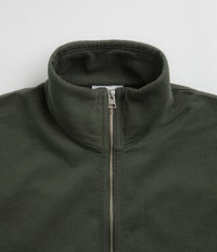 Norse Projects Bjorn Relaxed Organic Loopback Track Jacket - Black Olive thumbnail