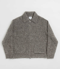 Norse Projects Erik Donegal Diamond Jacket - Grey Melange thumbnail