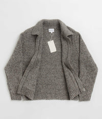 Norse Projects Erik Donegal Diamond Jacket - Grey Melange thumbnail