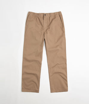 Norse Projects Ezra Relaxed Organic Twill Trousers - Utility Khaki