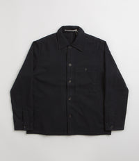 Norse Projects Folke Wool Overshirt - Dark Navy thumbnail