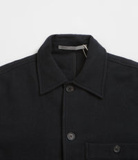 Norse Projects Folke Wool Overshirt - Dark Navy thumbnail