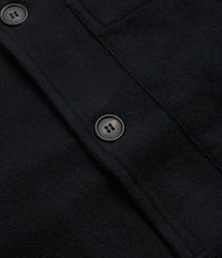 Norse Projects Folke Wool Overshirt - Dark Navy thumbnail