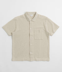 Norse Projects Gustav Crochet Shirt - Oatmeal thumbnail