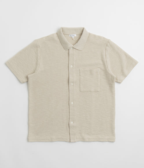 Norse Projects Gustav Crochet Shirt - Oatmeal