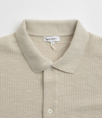 Norse Projects Gustav Crochet Shirt - Oatmeal thumbnail