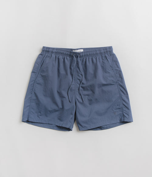 Norse Projects Hauge Recycled Nylon Swimmer Shorts - Fog Blue