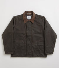 Norse Projects Holmen Wax Fishing Jacket - Beech Green thumbnail