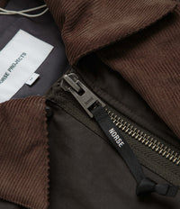 Norse Projects Holmen Wax Fishing Jacket - Beech Green thumbnail