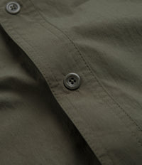 Norse Projects Ivan Tech Poplin Short Sleeve Shirt - Ivy Green thumbnail