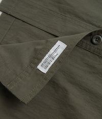 Norse Projects Ivan Tech Poplin Short Sleeve Shirt - Ivy Green thumbnail