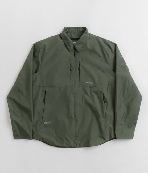 Norse Projects Jens Gore-Tex Infinium Insulated Shirt Jacket - Spruce Green