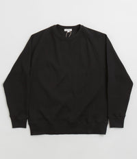 Norse Projects Kristian Relaxed Tech Waffle Sweatshirt - Black thumbnail