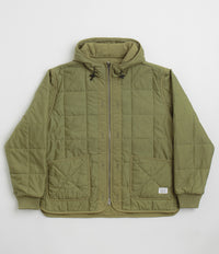 Norse Projects Military Hooded Liner Jacket - Moss Green thumbnail