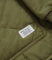 Norse Projects Military Hooded Liner Jacket - Moss Green thumbnail