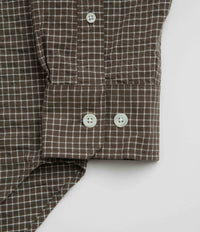 Norse Projects Mo Check Oversized Shirt - Taupe thumbnail