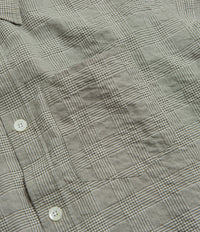 Norse Projects Mo Oversized Check Short Sleeve Shirt - Moss Green thumbnail