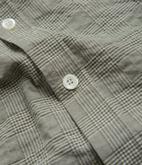 Norse Projects Mo Oversized Check Short Sleeve Shirt - Moss Green thumbnail