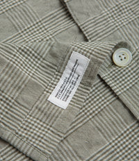 Norse Projects Mo Oversized Check Short Sleeve Shirt - Moss Green thumbnail