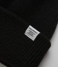 Norse Projects Norse Beanie - Black thumbnail