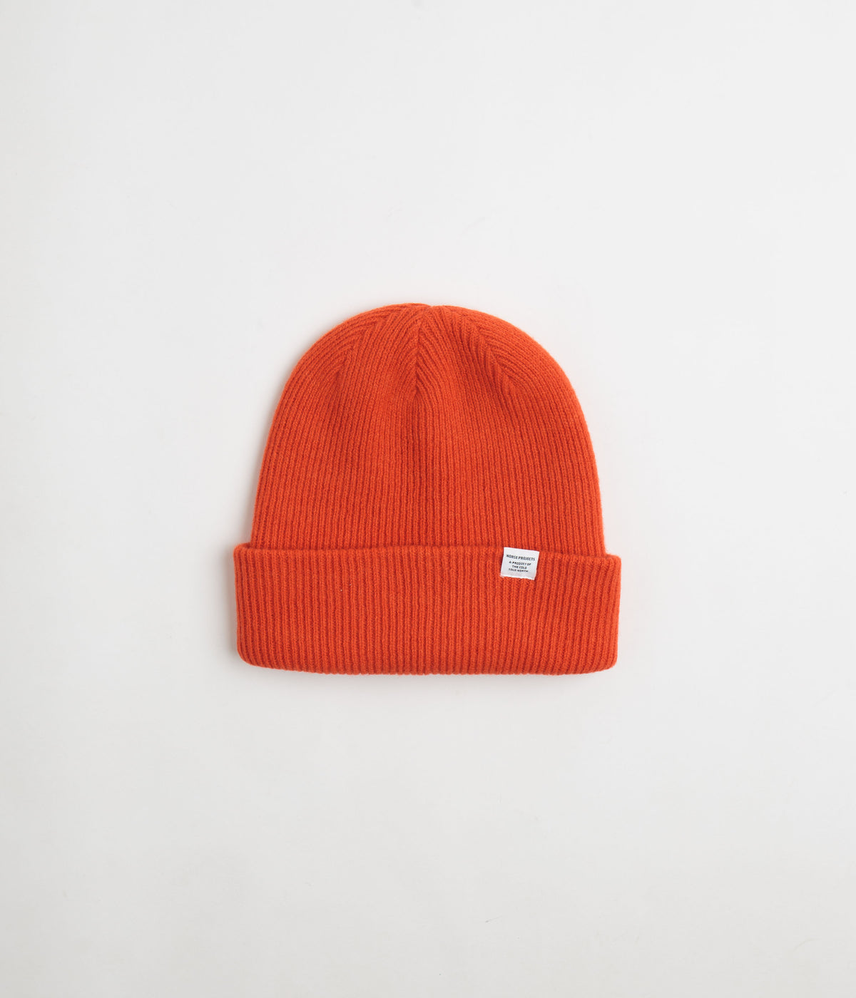 Norse projects beanie hot sale orange