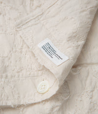 Norse Projects Ole Oversized Fil Coupe Short Sleeve Shirt - Ecru thumbnail