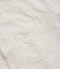 Norse Projects Ole Oversized Fil Coupe Short Sleeve Shirt - Ecru thumbnail