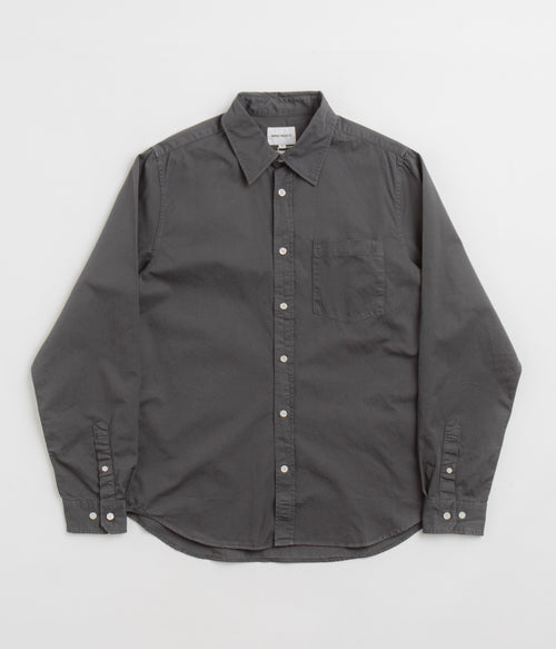 Norse Projects Osvald BD Twill Shirt - Norse Grey