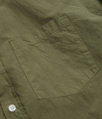 Norse Projects Osvald Cotton Tencel Shirt - Sitka Green thumbnail