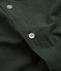 Norse Projects Osvald Cotton Tencel Shirt - Spruce Green thumbnail