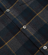 Norse Projects Osvald Organic Flannel Check Shirt - Dark Navy thumbnail