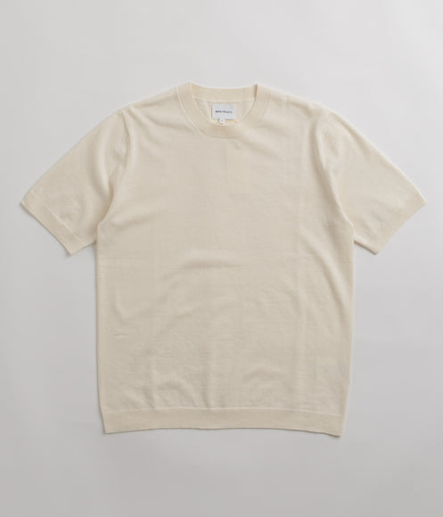 Norse Projects Rhys Cotton Linen T-Shirt - Kit White