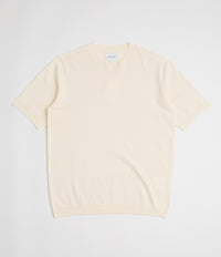 Norse Projects Rhys Cotton Linen T-Shirt - Kit White thumbnail