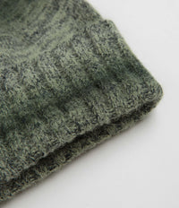 Norse Projects Space Dye Alpaca Mohair Cotton Beanie - Army Green thumbnail