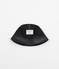 Norse Projects Tab Series Canvas Bucket Hat - Black thumbnail