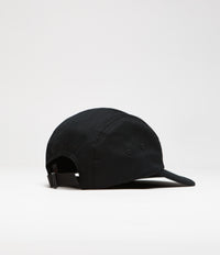 Norse Projects Twill 5 Panel Cap - Black thumbnail