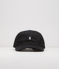 Norse Projects Twill Sports Cap - Black thumbnail